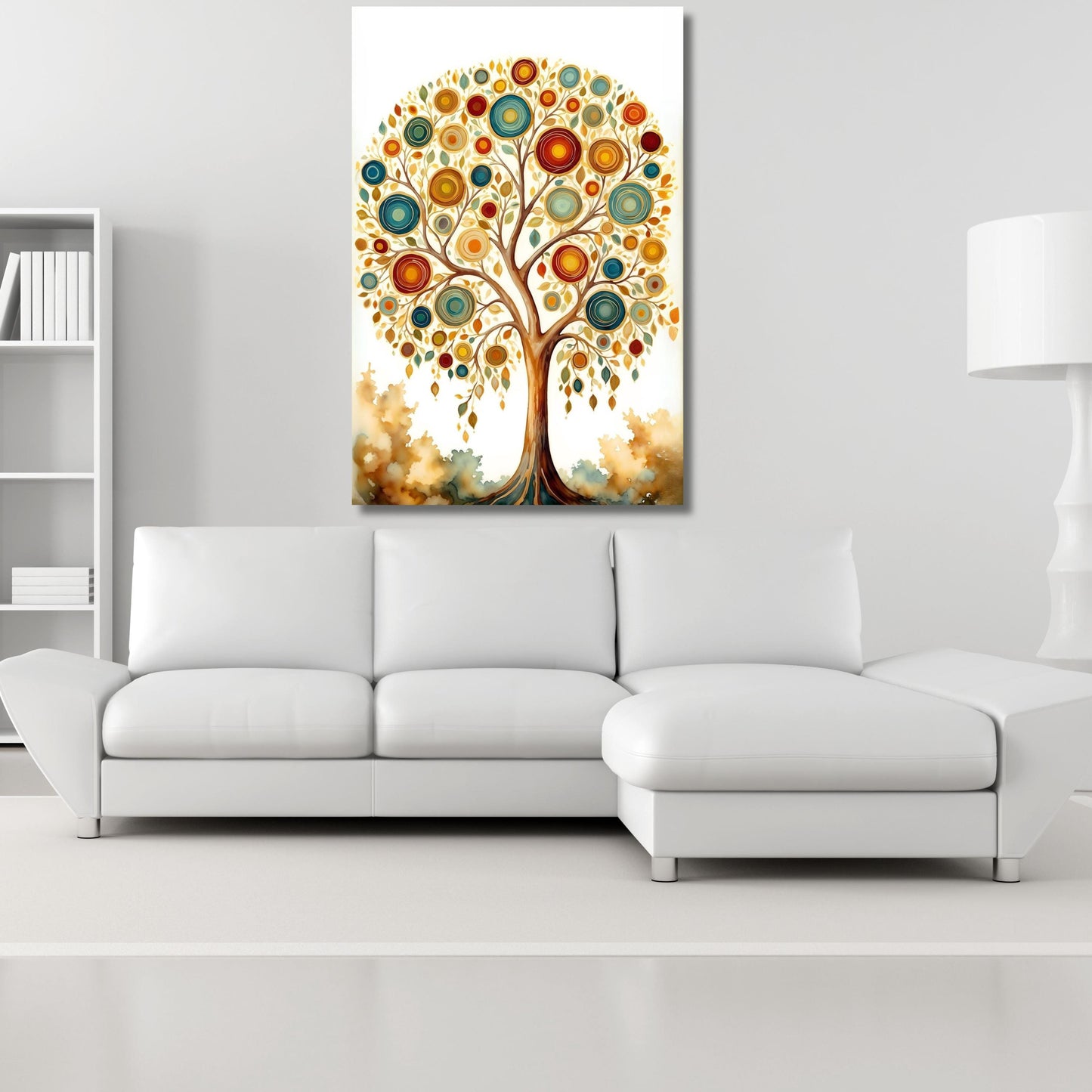 Tree Of Life Gustav Klimt Canvas Wall Art Klimt Print, Klimt Canvas Poster, Gustav Klimt Poster, Klimt Exhibition Painting, Flower Garden