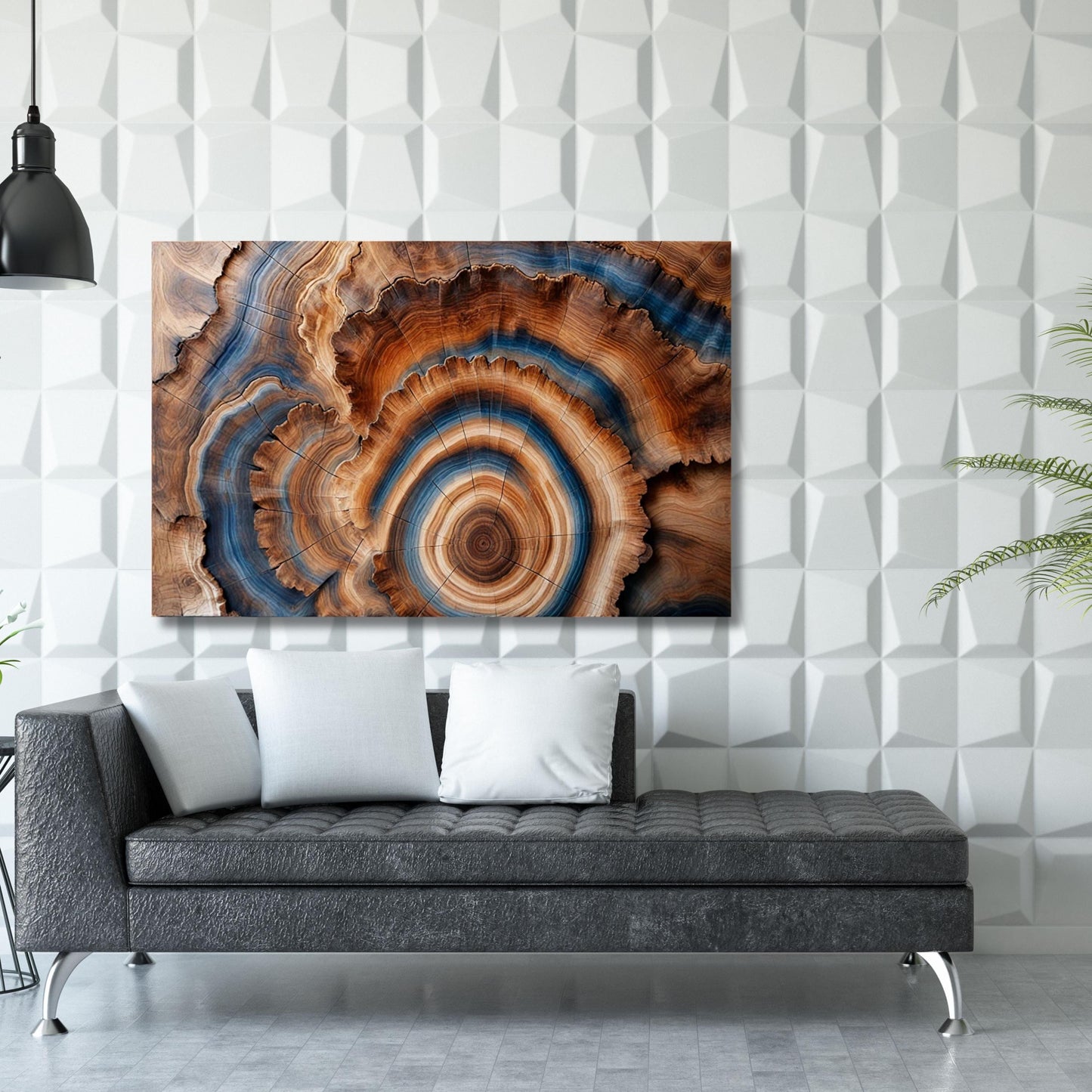 Tree Rings Canvas Wall Art Elegant Natural Wall Art Great Design Solution for Echo Tree Ring Print stump,Tree ring Wood Canvas art Texture